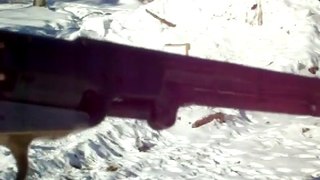 36 caliber navy Black Powder revolver test fire