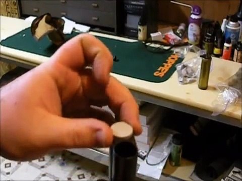 Loading & Shooting double barrel Damascus 12 gauge black powder shotgun