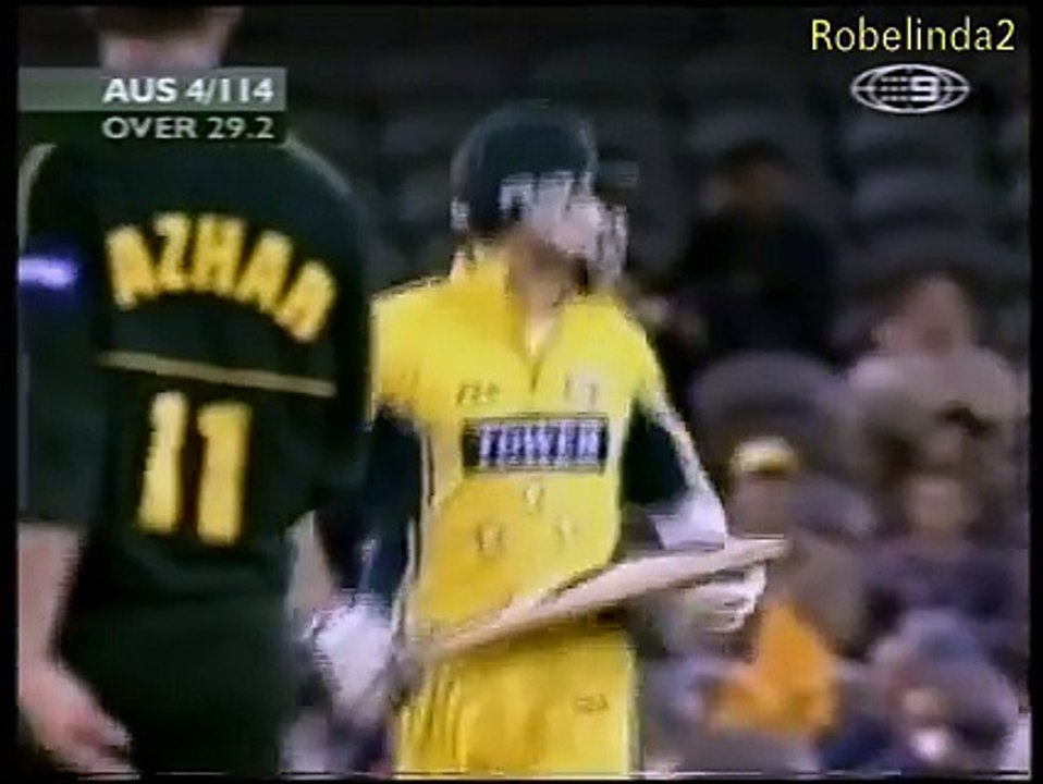 Latest Cricket Highlights pakistan vs Australia amazing bowling by waseem akram shoaib akhtar pakistan won daily motion