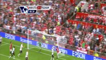 اهداف مبارة مانشستر يونايتد 3 - 2 فولهام (25/08/2012) [HD]