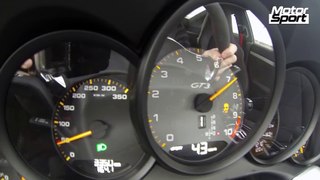 0-300 km/h : Porsche 911 991 GT3 (Motorsport)