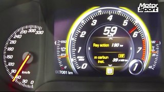 0-265 km/h : Corvette C7 Stingray standing kilometer (Motorsport)