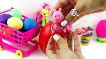 Peppa Pig Kinder Surprise Eggs Play Doh Cars 2 Angry Birds Shopkins Littlest Pet Shop
