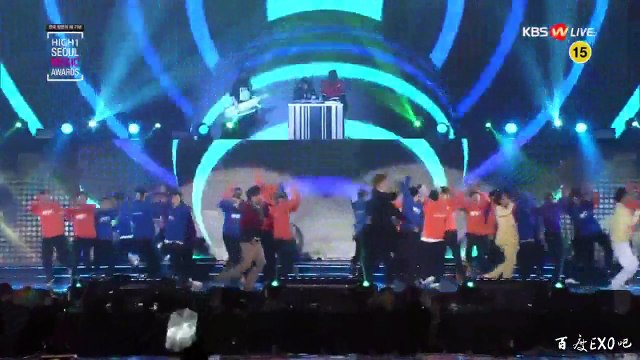 160114 KBS 서울가요대상 SMA 首爾歌謠大賞 EXO Full cut 中字