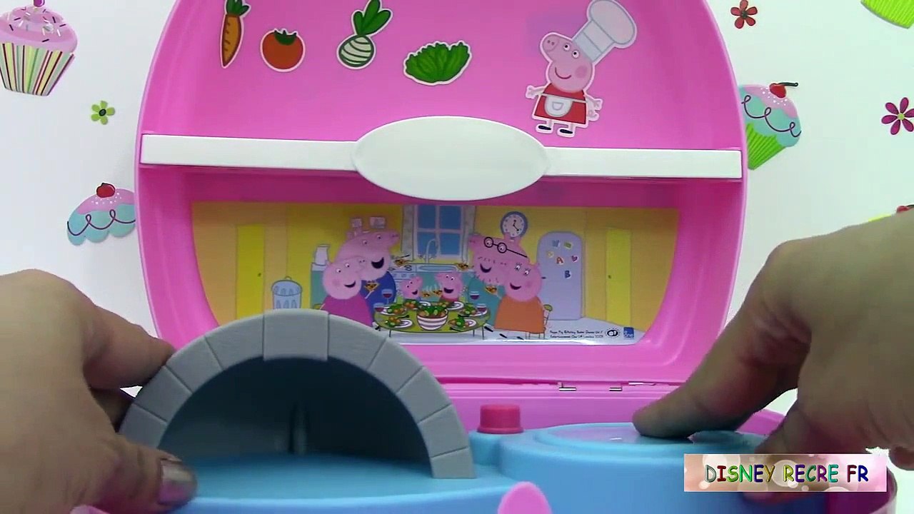 Peppa Pig Mini Pizzeria Jouet Playset Play doh ♥ Pizza shop carry case