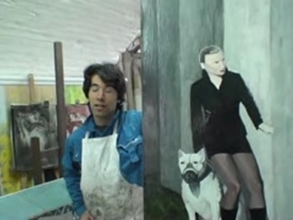 alberto la femme le chien