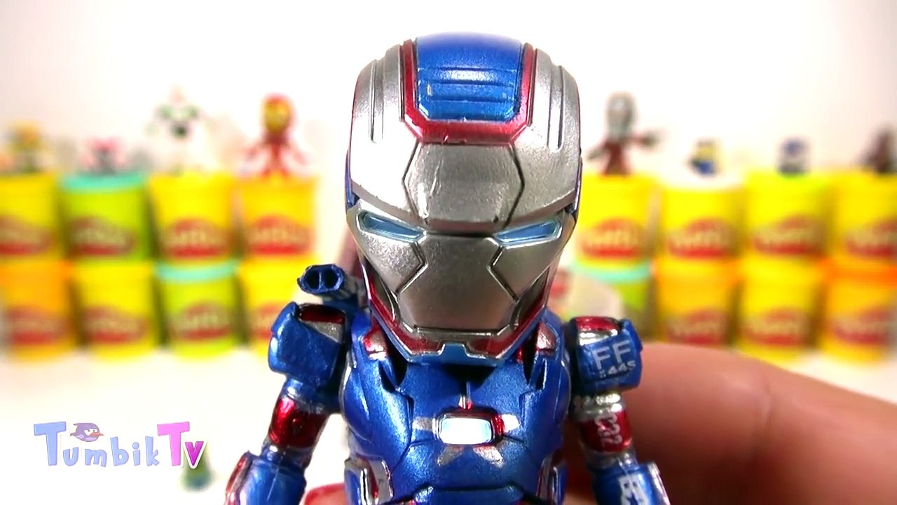 Yenilmezler Demir Adam (Iron Man) Sürpriz Yumurta Oyun Hamuru - Avengers Ironman Oyuncakları
