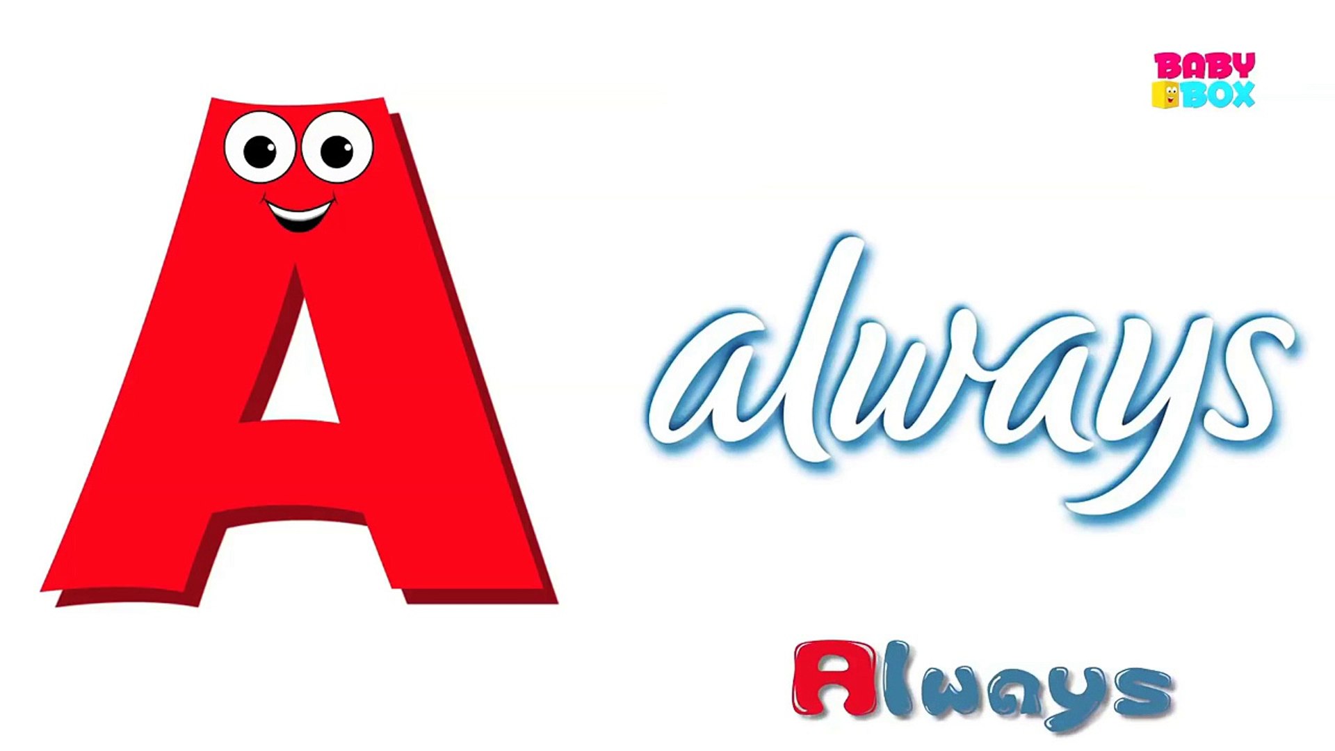 letter a song