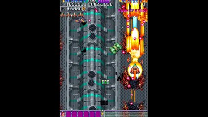 DonPachi (Arcade) - Type-A Gameplay - Part 9 - Area 9