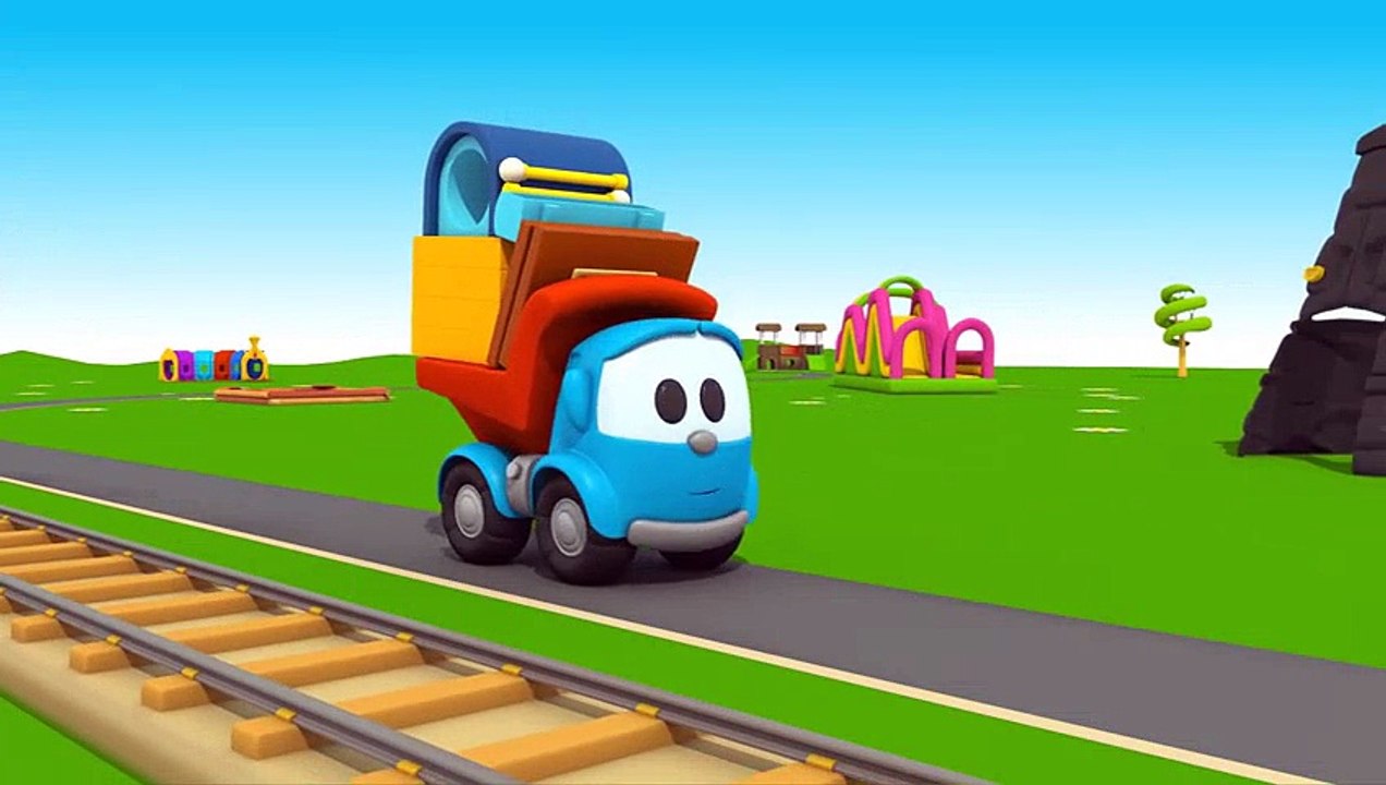 Compilation 1H Léo, Max la Pelleteuse, Voitures Futées | Dessin animé  Fun Fan FUN Videos