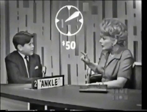 1964 TV GAME SHOW: PASSWORD (WITH LUCILLE BALL, LUCIE ARNAZ, & DESI ARNAZ JR.)