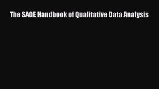 [PDF Download] The SAGE Handbook of Qualitative Data Analysis [Read] Full Ebook