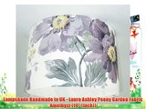 Lampshade Handmade in UK - Laura Ashley Peony Garden Fabric Amethyst (19 (Inch))