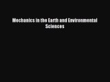 [PDF Download] Mechanics in the Earth and Environmental Sciences [Download] Full Ebook