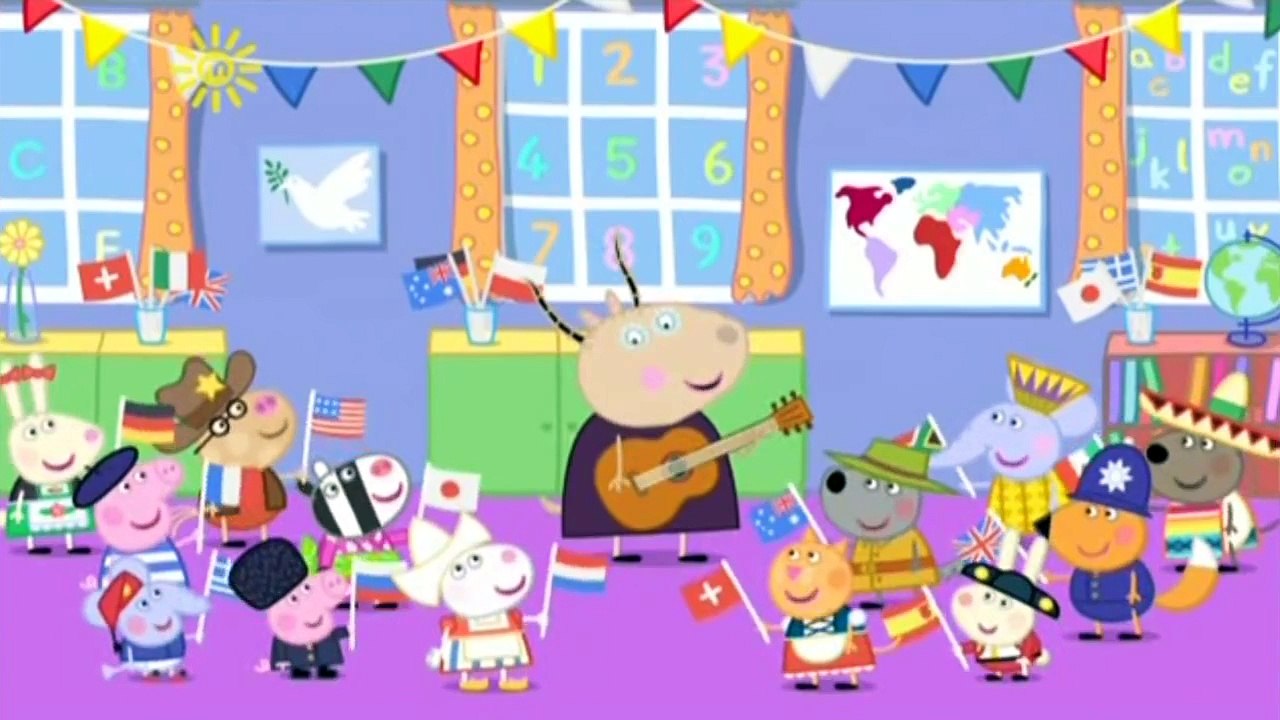 Peppa Pig Season 4 Episode 8 International Day in English