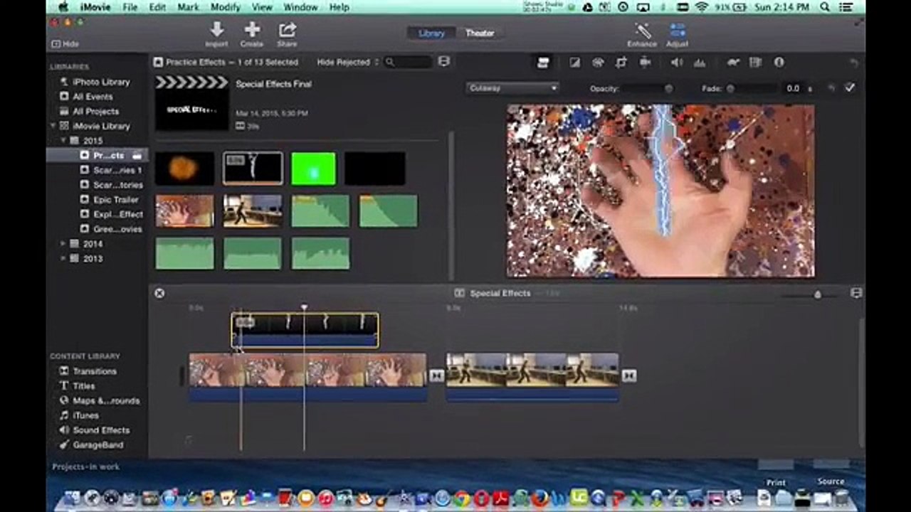 iMovie Special Effects Tutorial