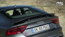 New Audi RS7 Sportback on the road (Motorsport)