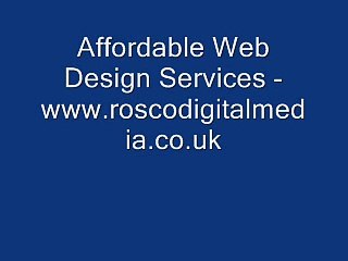 Affordable Web Design Services - www.roscodigitalmedia.co.uk