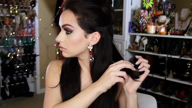 Get Ready With Me: GO TO Night Out! Big Fluffy Curls Hair, Makeup & Outfit