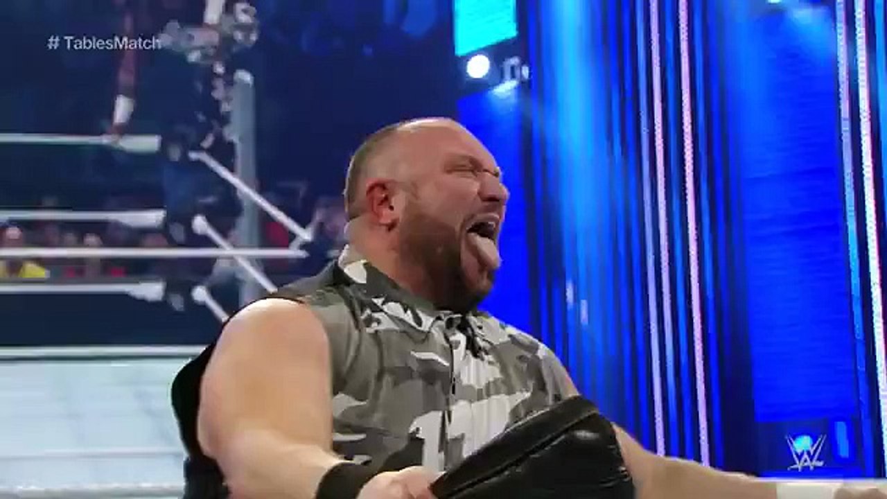 The Dudley Boyz vs. Luke Harper & Erick Rowan Tables Match SmackDown Jan 14, 2016