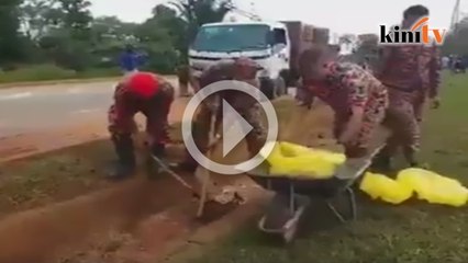 Video bomba bersihkan 'sampah' bauksit dikritik netizen