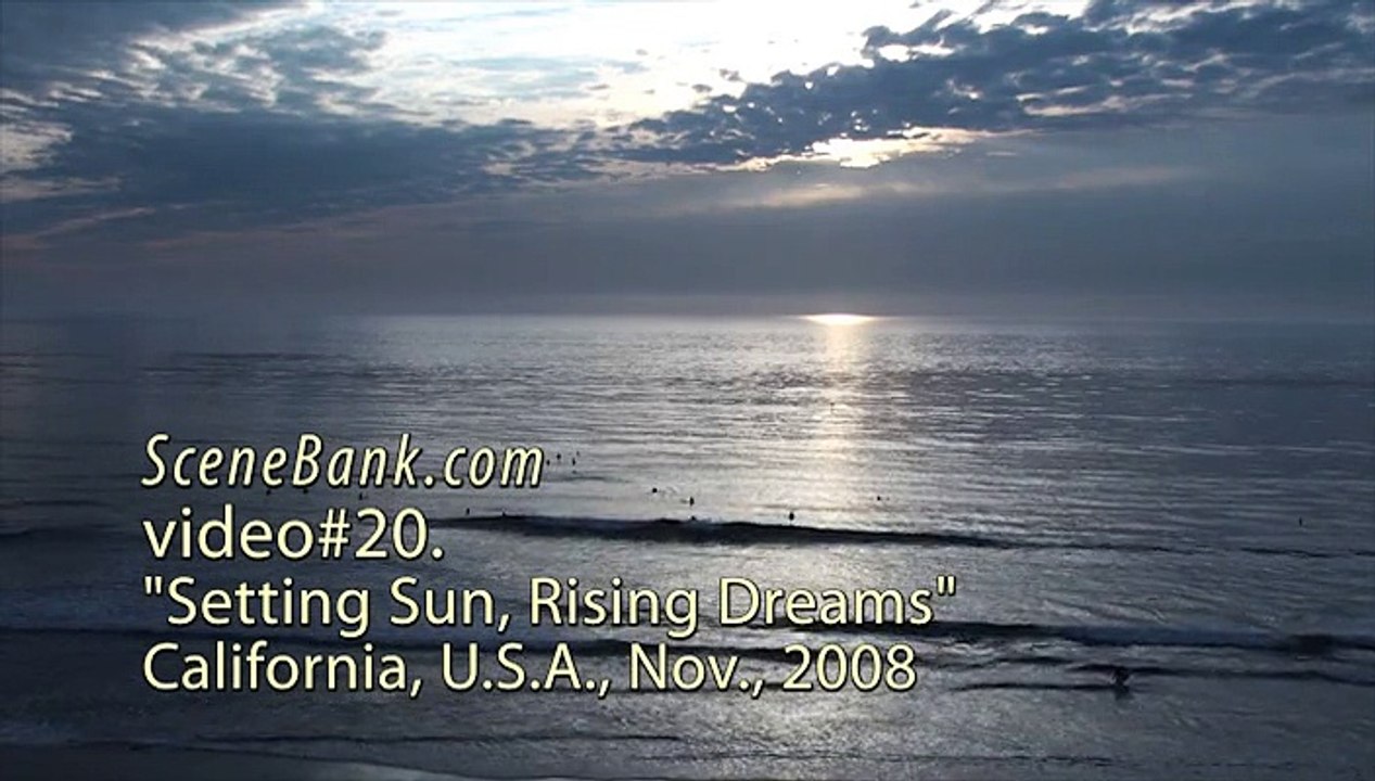 Setting Sun, Rising Dreams - surfers