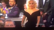 Lady Gaga Golden Globes 2016 - Leos reaction