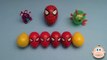 Spider Man Surprise Egg Learn A Word! Spelling Creepy Crawlers! Lesson 10
