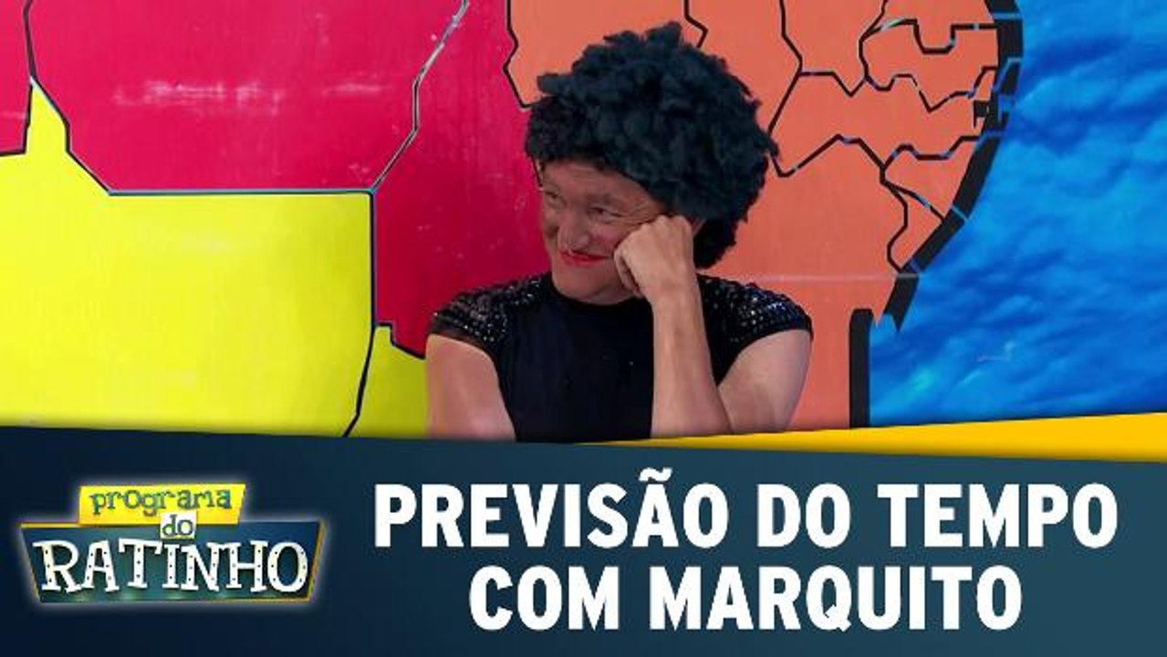 Previsão do Tempo com Marquito