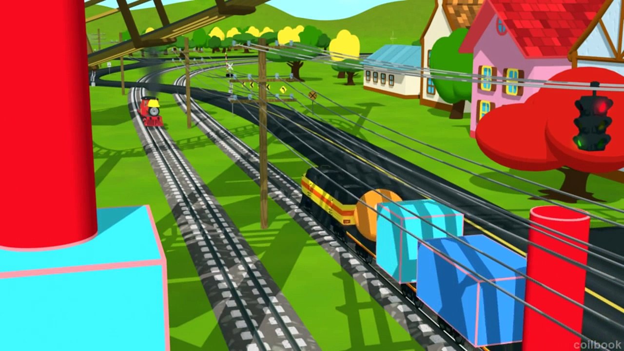 Çizgi film Tren Shawn bize şekilleri öğretiyor 1