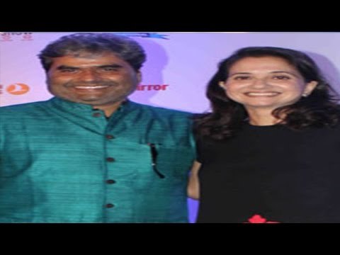 Vishal Bhardwaj Anupama Chopra @ MAMI Mumbai Film Festival Press Meet