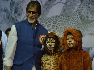 Amitabh Bachchan Photographed @ Maharashtra's Tiger Campaign Event