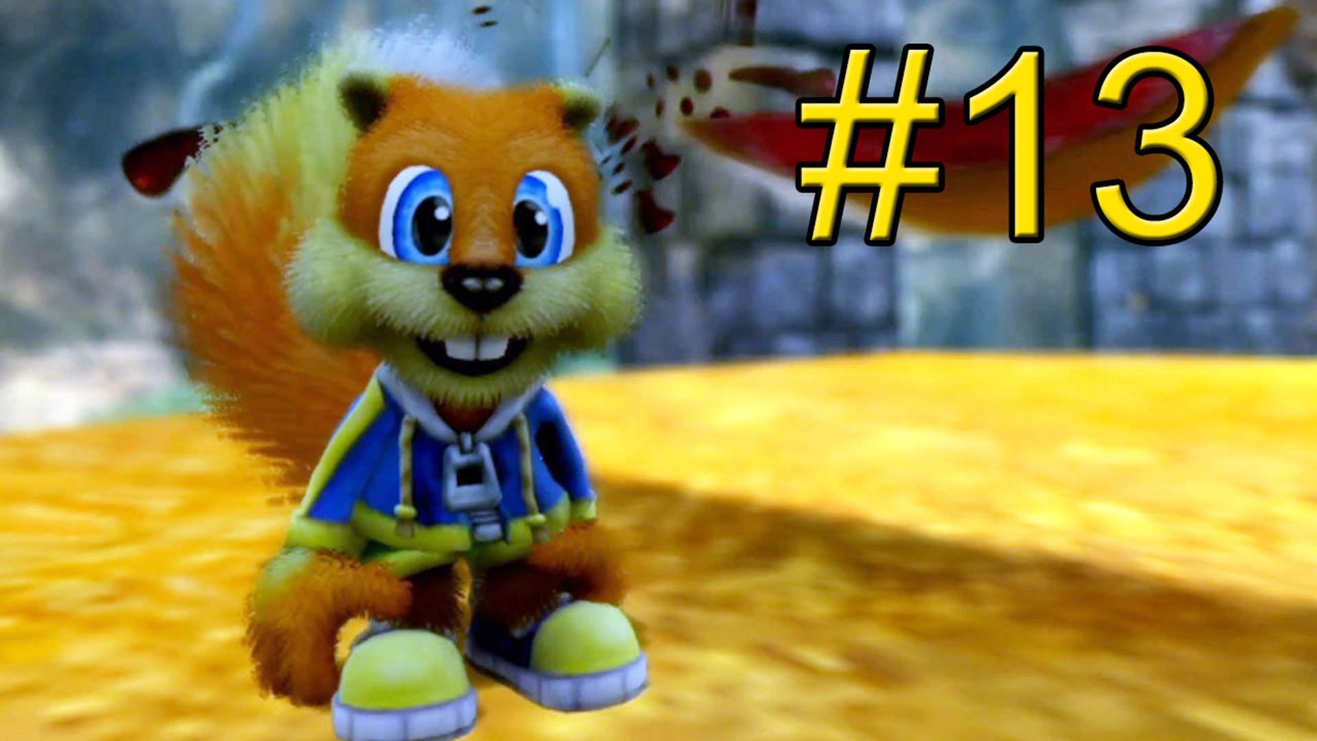 ⁣Conker Live and Reloaded {XBox} часть 13 — Ван Хелсинг 2