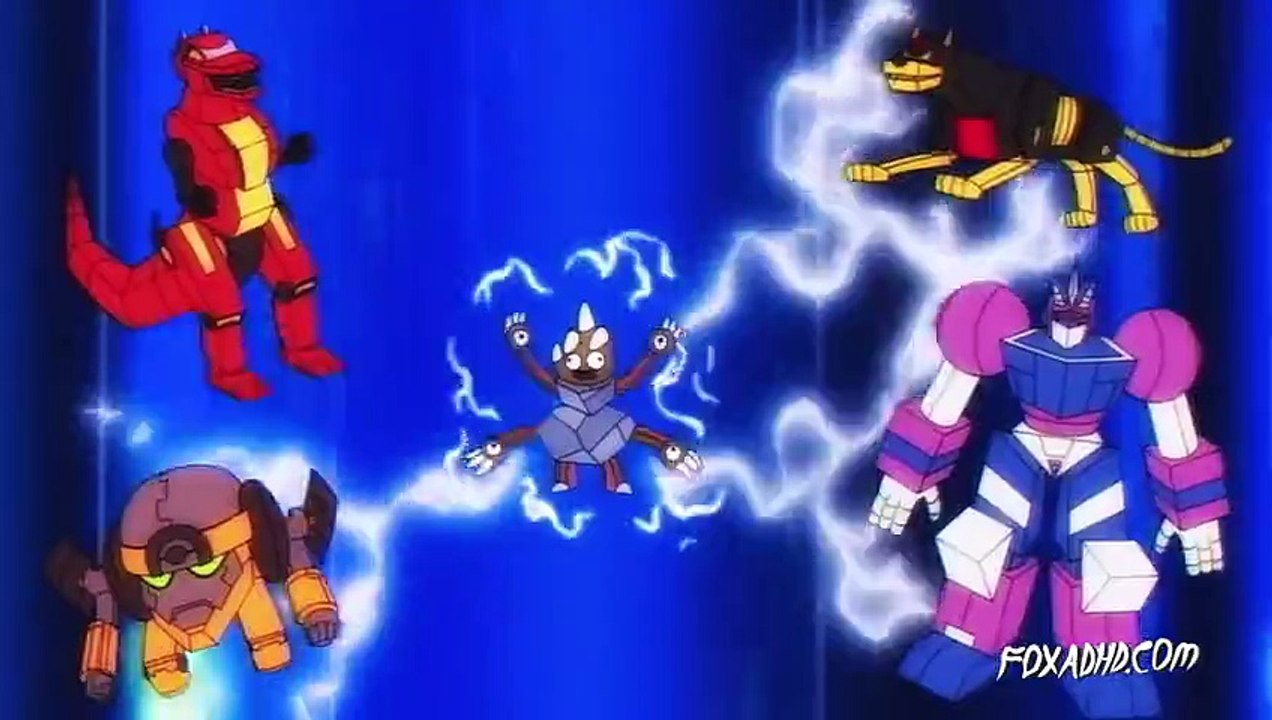 POWER RANGERS x POKEMON x TRANSFORMERS x VOLTRON x GURREN LAGANN   COMBINE!