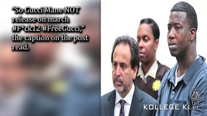 Gucci Mane Coming Home In March 2017