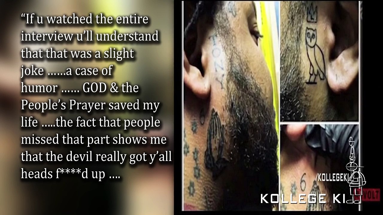 King Louie Clarifies Comments About Drake’s OVO Owl Tattoo Saving His Life