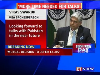 India- Pak talks called off