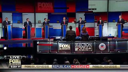 FULL 6th GOP Debate [Part 3 of 12], Fox Business MAIN Republican Presidential Debate 1-14-2016 #GOPDebate