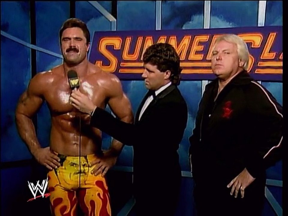 WWF SummerSlam 1990 - Rick Rude Interview