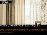 Buy Curtains And Drapes Online, Curtains For Home