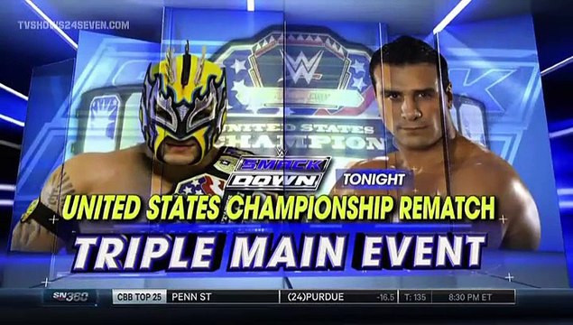 Dean Ambrose,Sheamus,Kevin Owens and Neville KIcks Off SmackDown- 14th January 2016