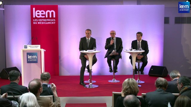 Conférence des voeux à la presse du Leem - 13 janvier 2016 (introduction par Patrick Errard)