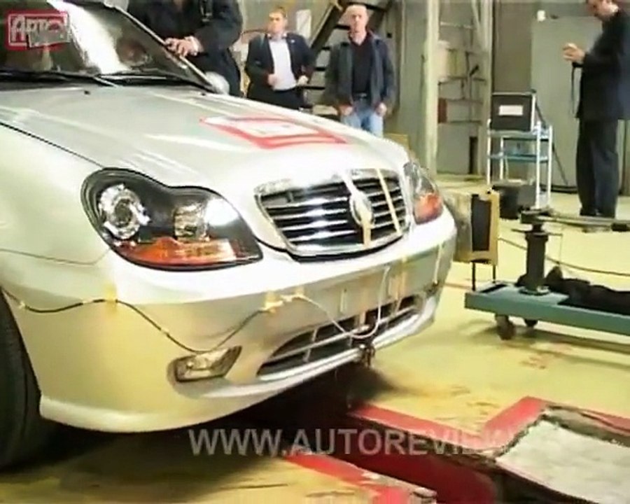 Вот как делают краш тест для кийских авто