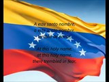 Venezuelan National Anthem - 'Gloria Al Bravo Pueblo' (ES EN)
