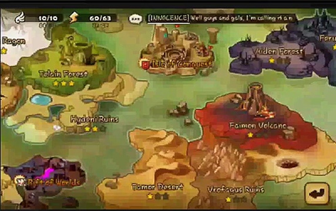 Playing summoner war with dagora