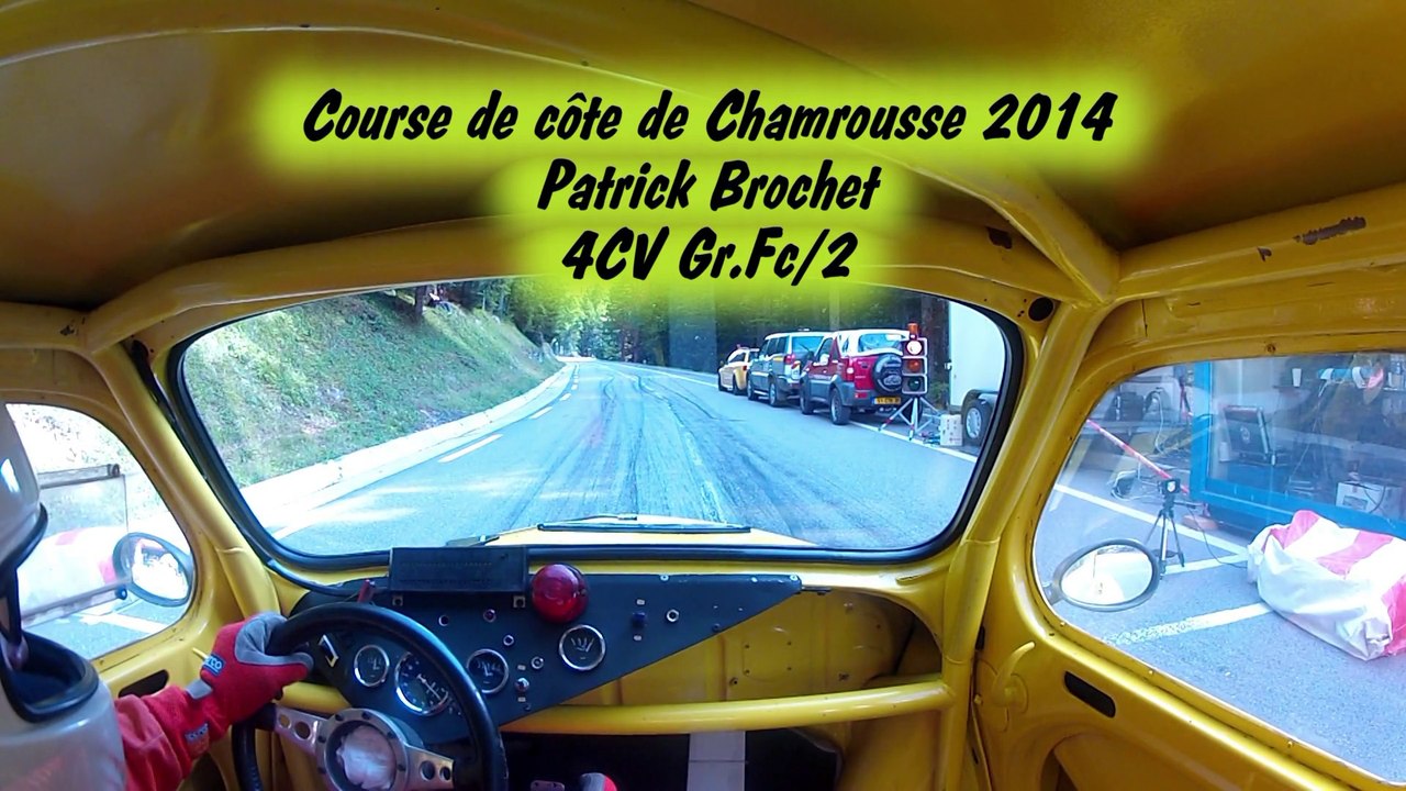 Course de côte de Chamrousse 2014 Patrick Brochet Gr.Fc/2