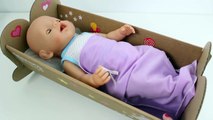 Nenuco Eco Jouer de la Crèche Baby Doll Dormir Avec Moi Cuna Bebés Comment Dormir un Bébé Berceau de Poupée Jouet Vidéos