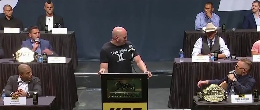 Conor McGregor Calls Out Everyone In The UFC 'Conor McGregor Go Big UFC Press Confrence Highlights