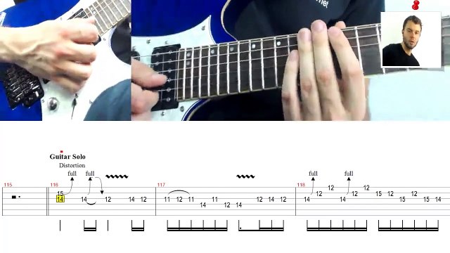 Tutoriel guitare - Metallica - Solo de Nothing Else Matter