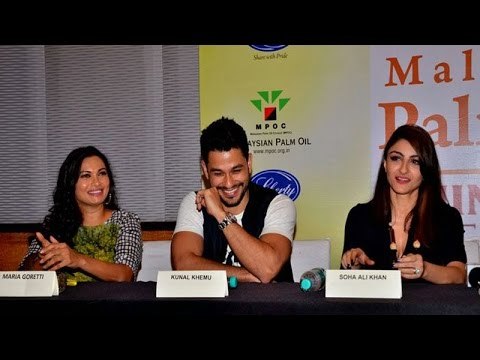 Kunal Khemu & Soha Ali Khan @ 'Malaysian Palm Oil' Promotion